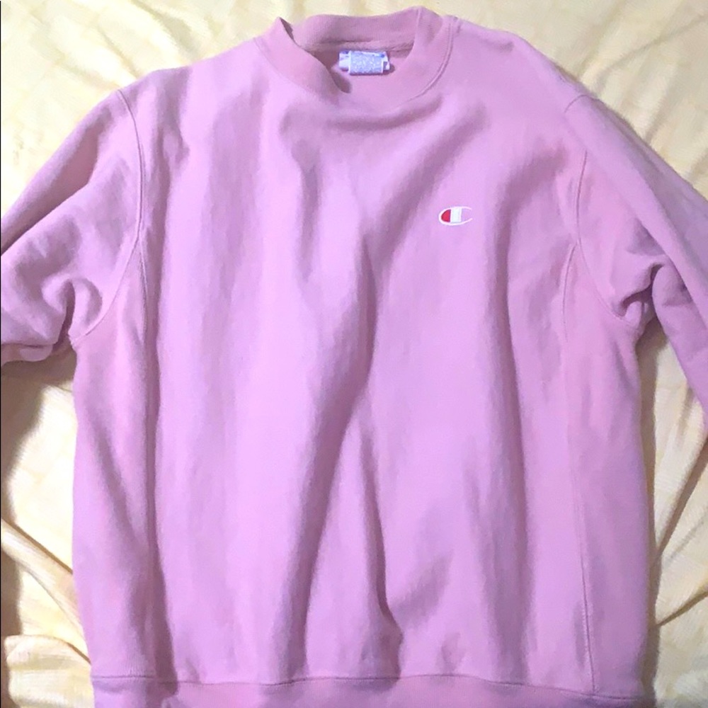 Champion Sandy Pink Small Sweatshirt